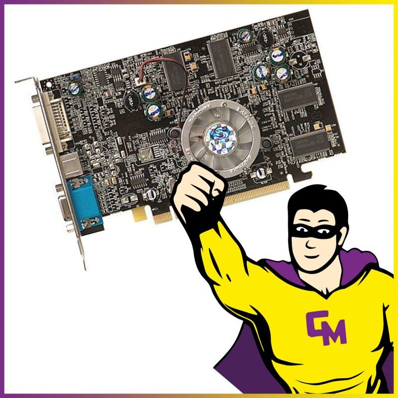 ATI Radeon X600 Pro 256MB DDR PCIe Graphics Card