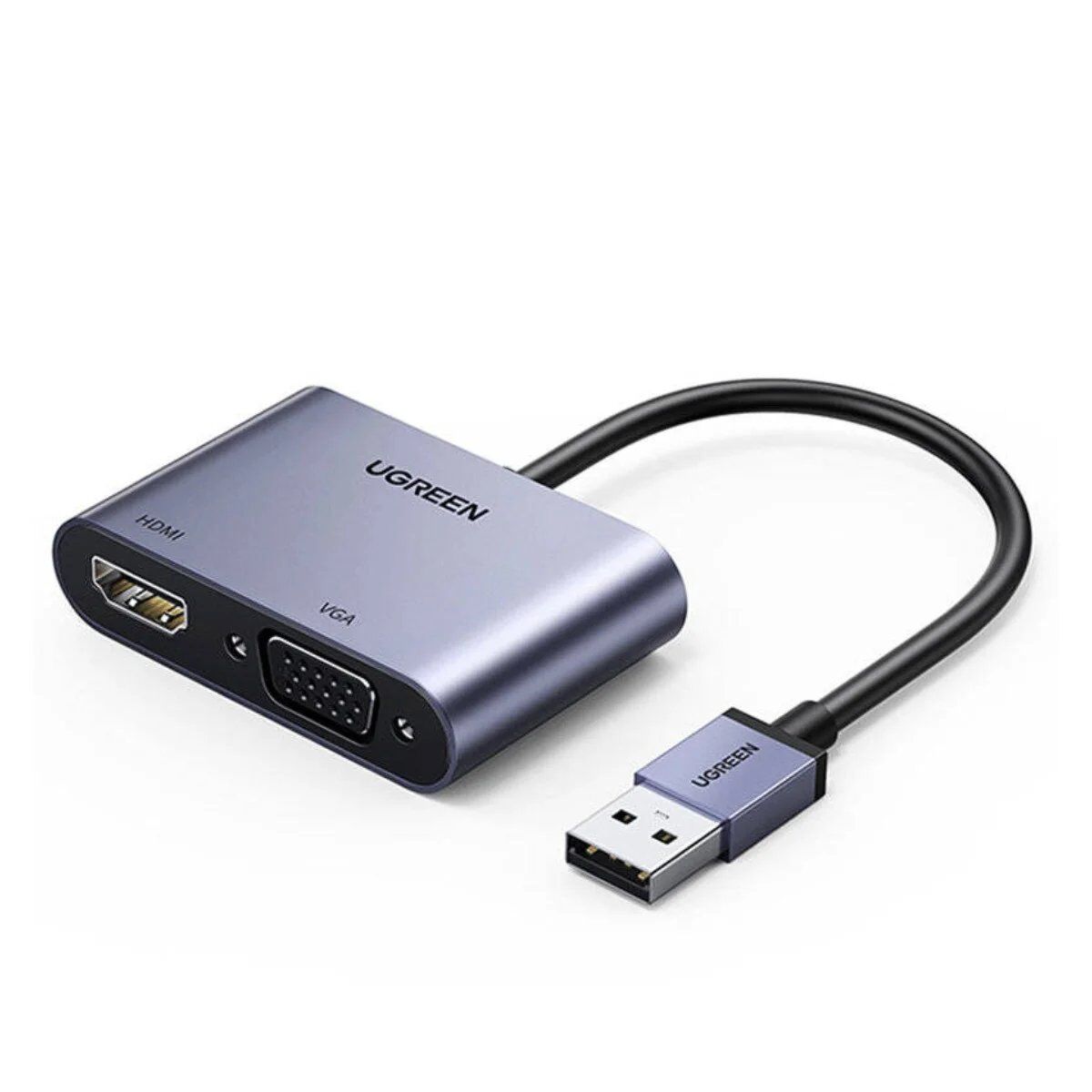 Ugreen USB to HDMI + VGA Adapter