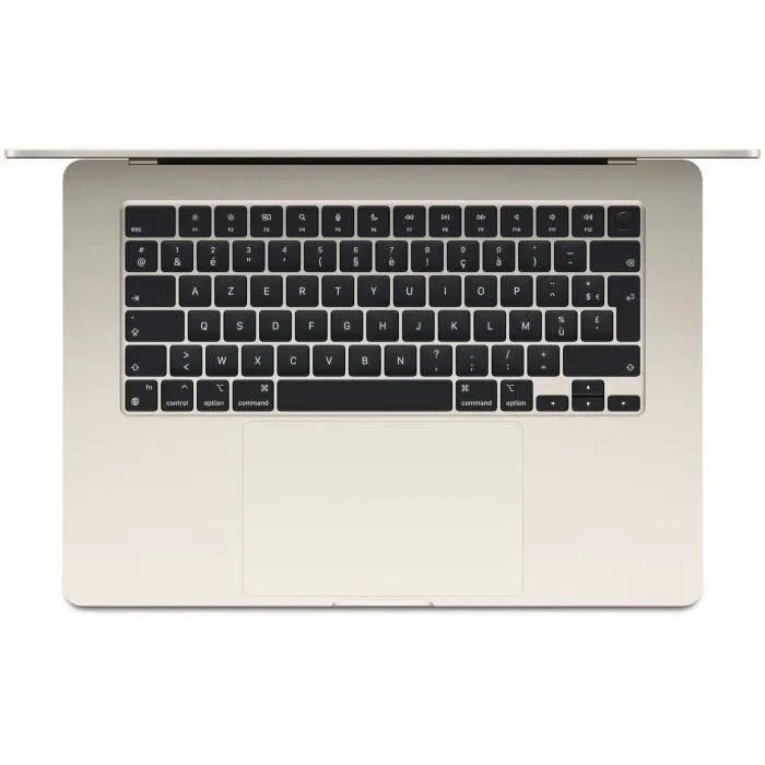 Apple 15-inch MacBook Air M3 (2024) - 8GB RAM - 256GB Storage - Starlight - AZERTY Keyboard (2024)