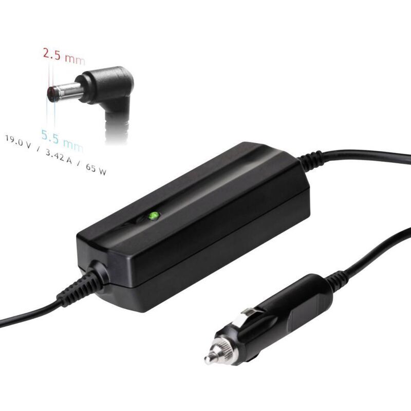 Akyga AK-ND-31 65W 19V 3.42A Car Power Adapter