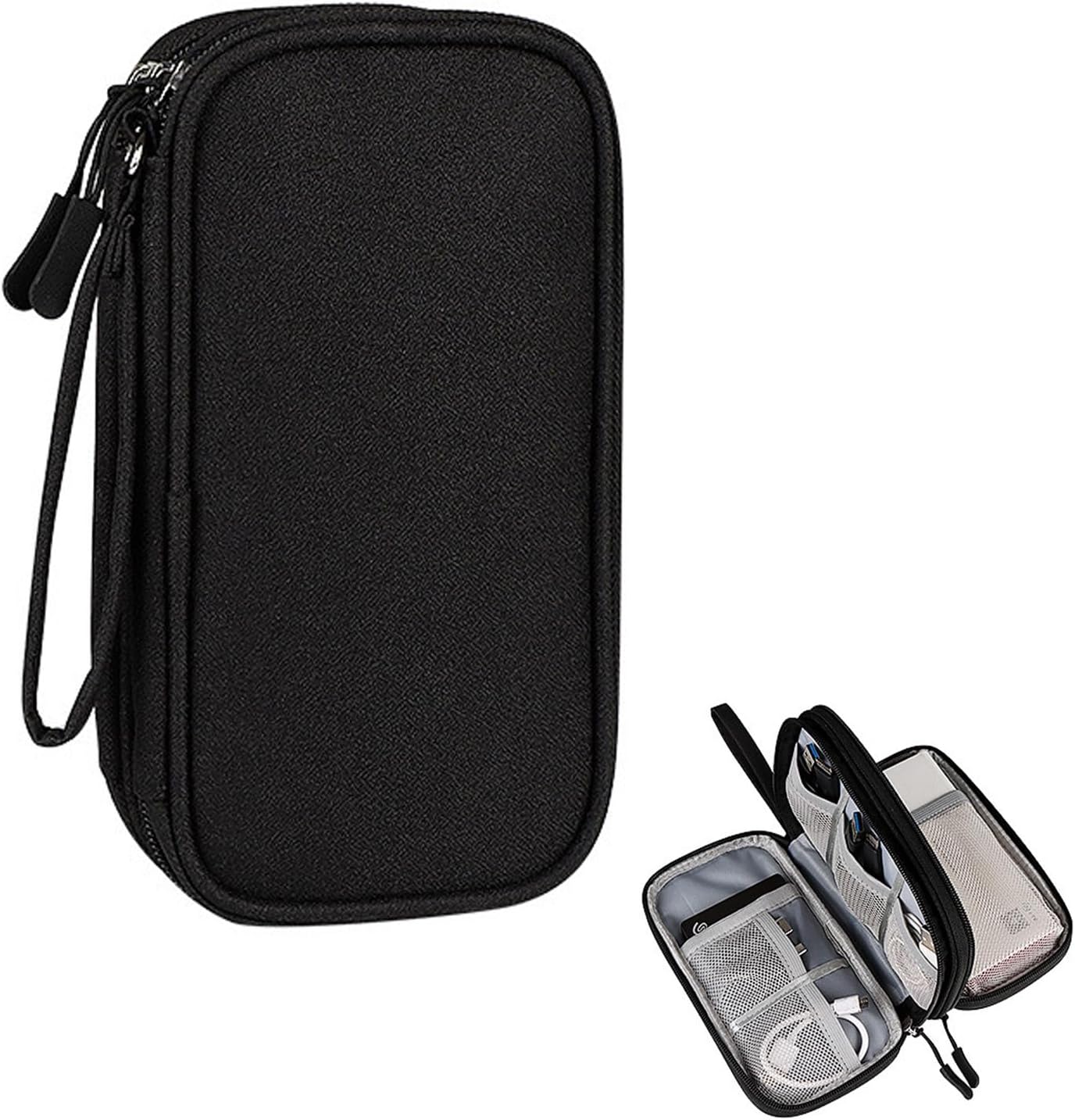 Sac de Rangement SYNERGIA SERENITE pour Câbles et Accessoires Électroniques