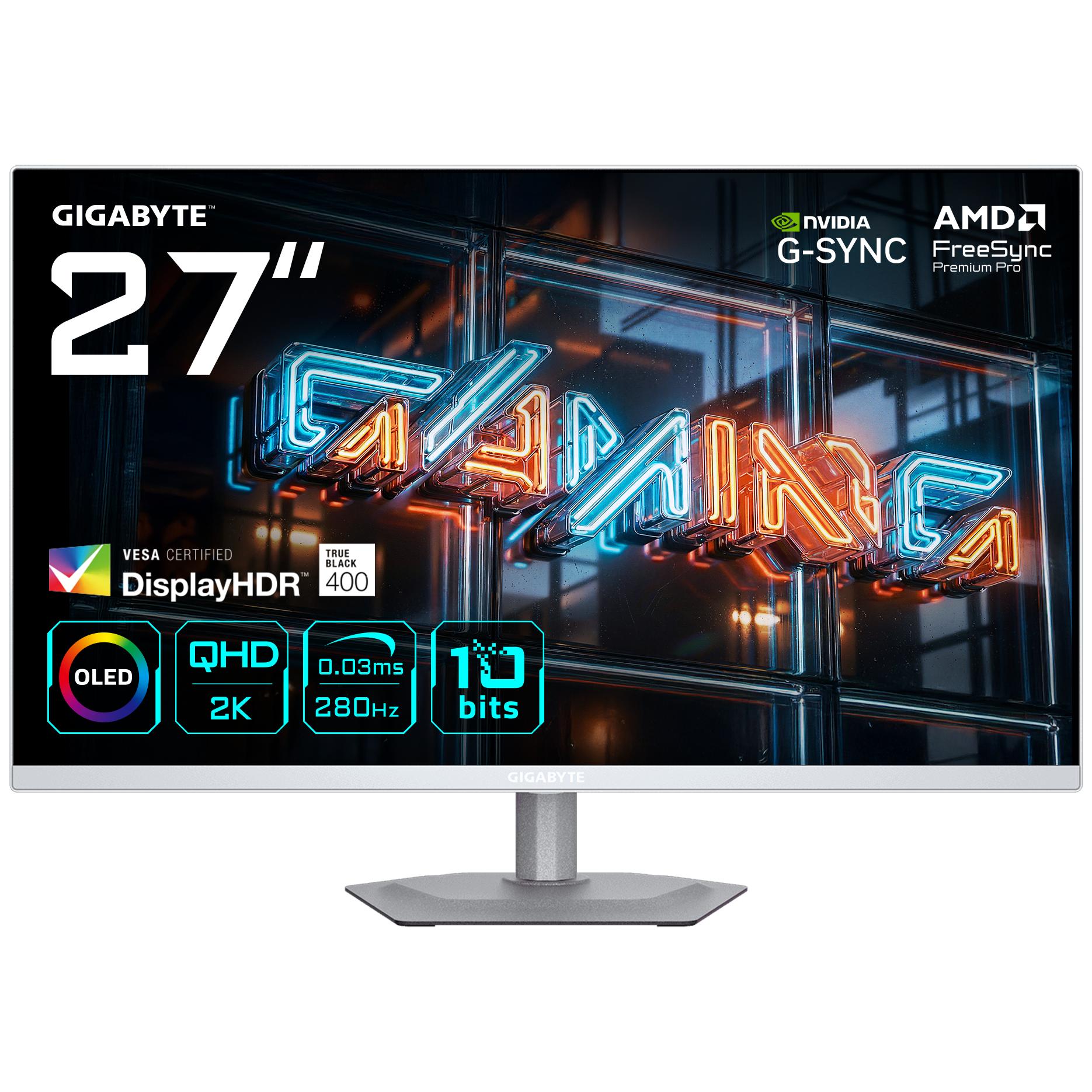 Gigabyte MO27Q2A ICE 27" OLED 2K QHD Gaming Monitor