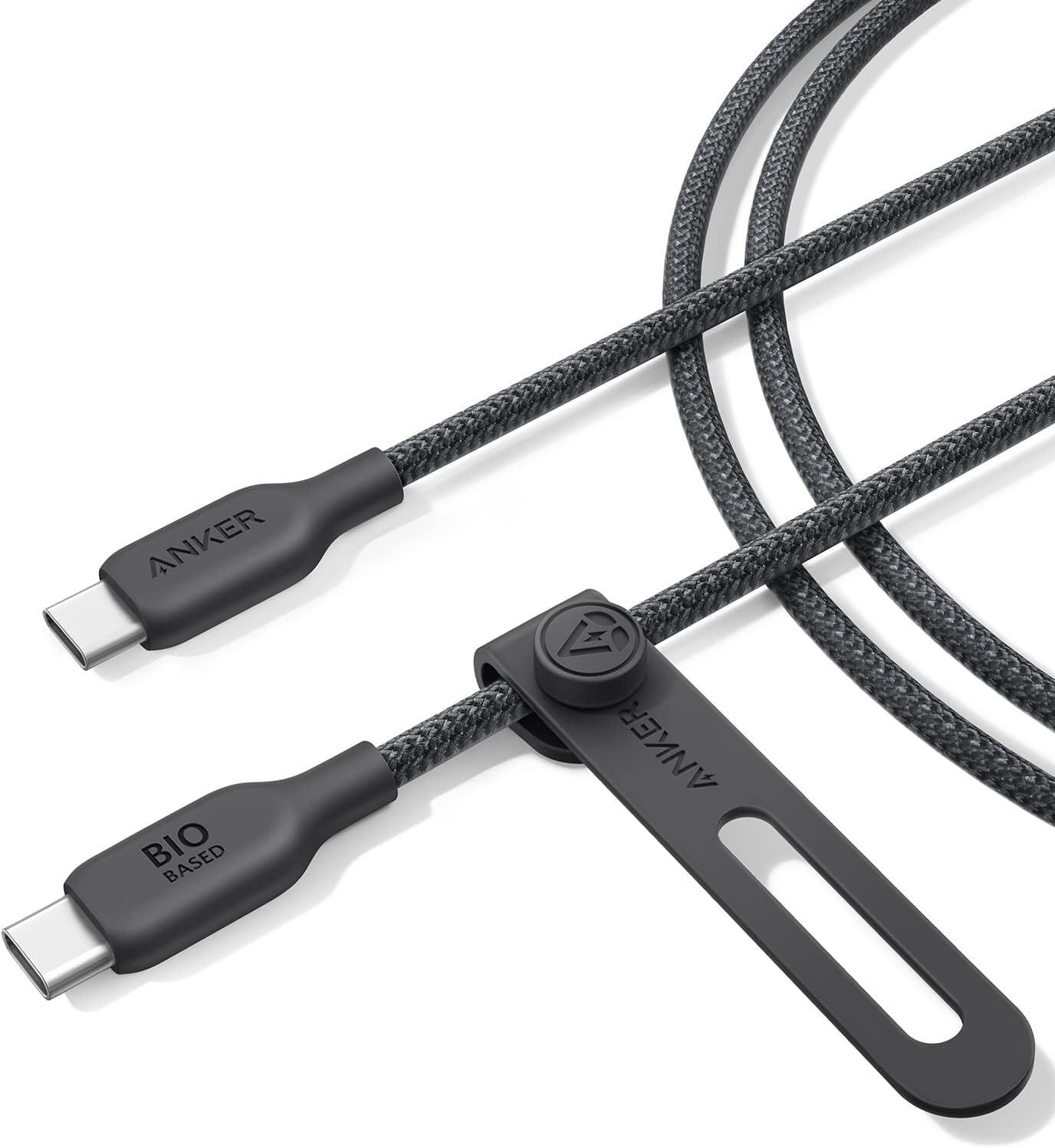 Anker USB-C to USB-C 240W 180cm Bio Nylon Quick Charge Cable Compatible with iPhone 17, MacBook Pro, iPad Pro, iPad Air