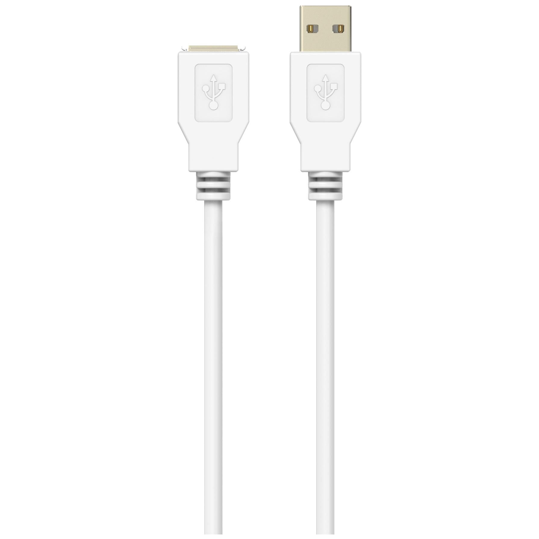 Sinox USB 2.0 Cable, 2m, White