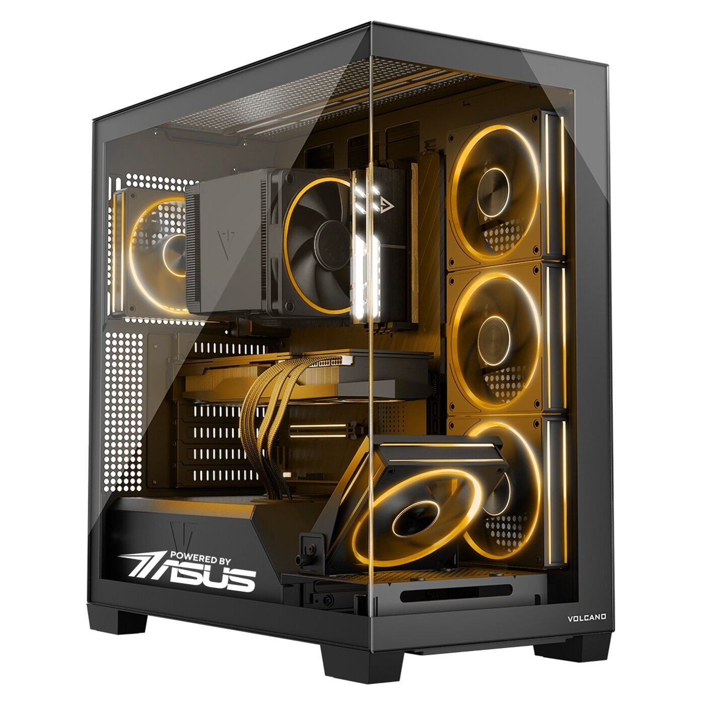 VIST PBA Gaming PC - Ryzen 7 8700F, 32GB RAM, RX 9070, 1TB SSD, Windows 11 Pro