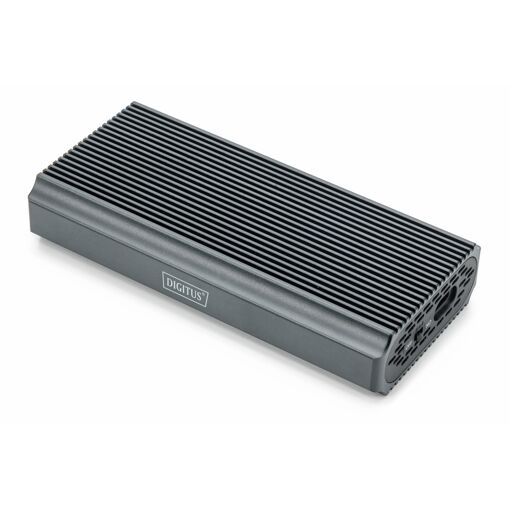 Boîtier Digitus pour SSD M.2, USB 4.0, NVMe, 40 Gbps, Aluminium, sans outil