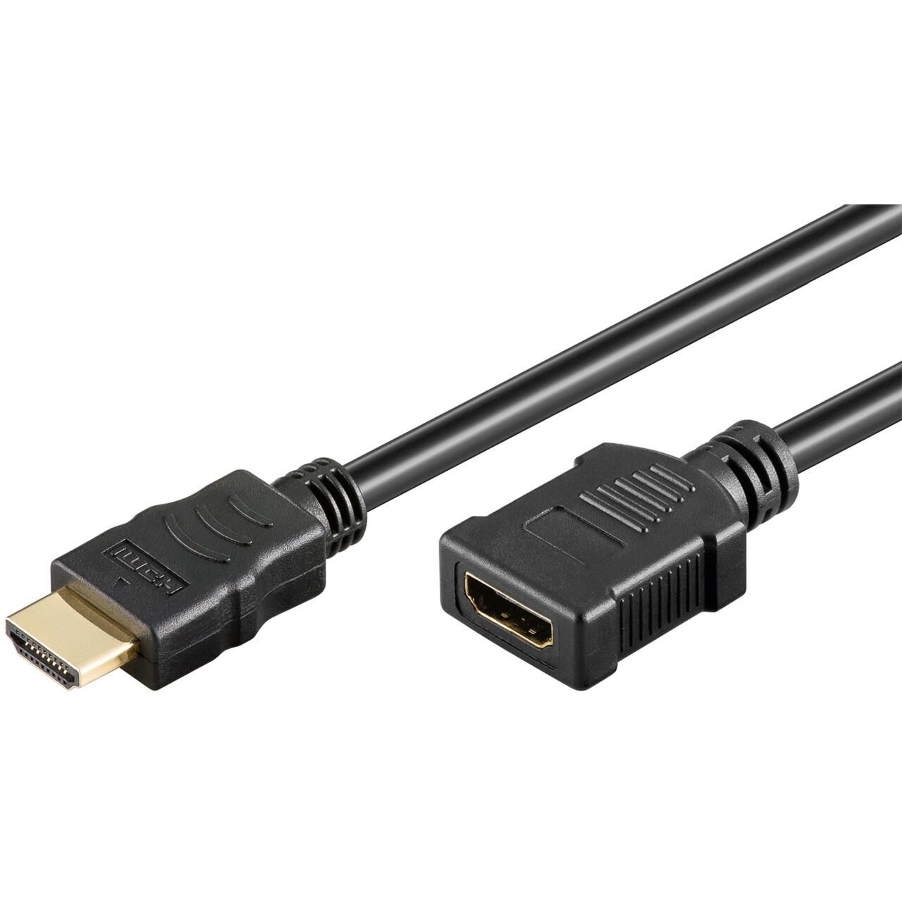 Goobay High-Speed HDMI Extension Cable with Ethernet, 1.5m