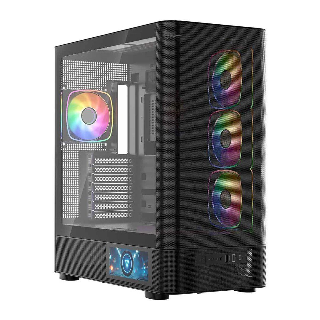 Modecom Volcano AQ400 ARGB Midi Black