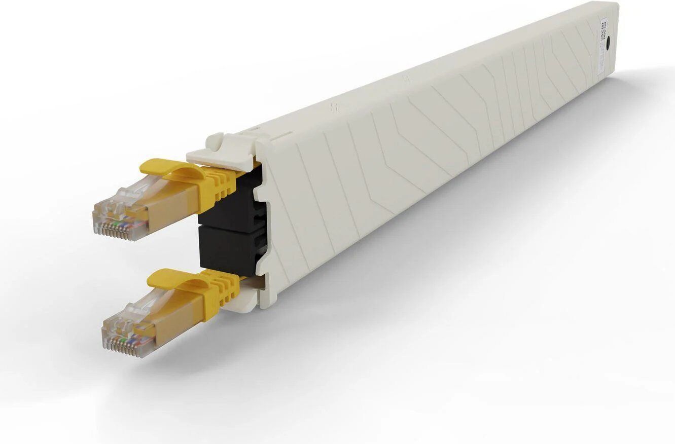 PATCHBOX 8U UTP Yellow Cable Management Cassette