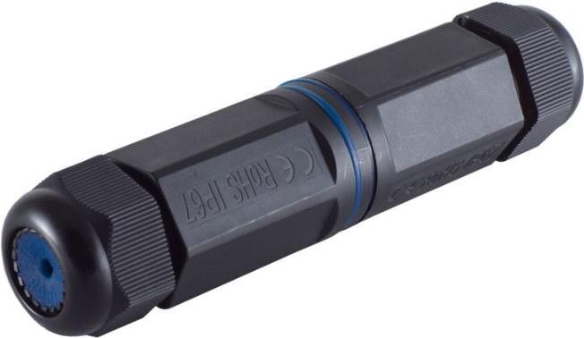 Adaptateur RJ45 MicroConnect CAT 6 STP extérieur, IP67 (KONCAT667)
