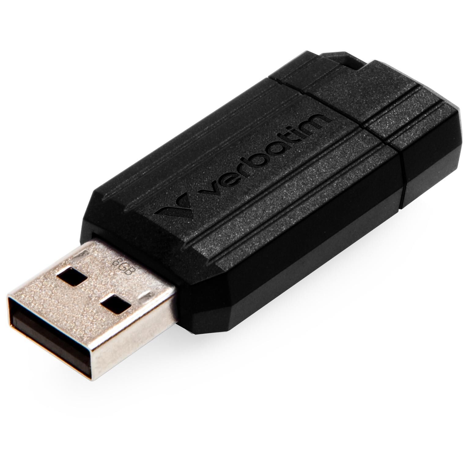 Verbatim 8GB USB Retractable Key - Black