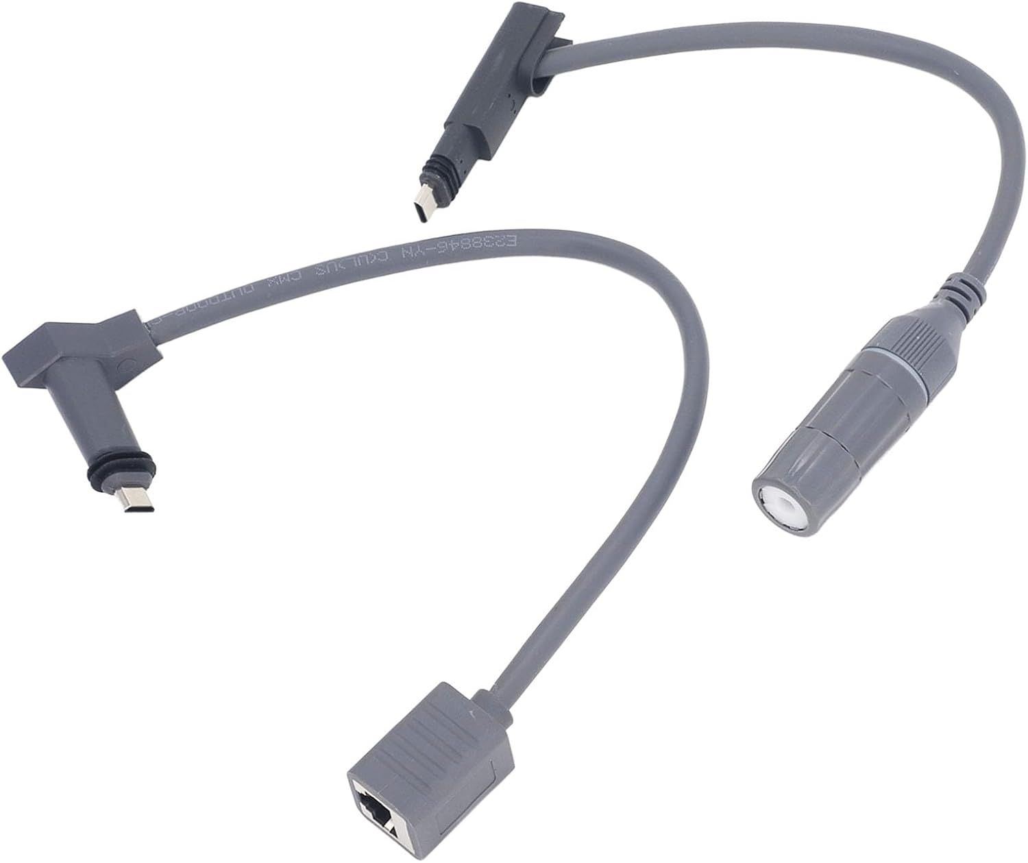 Subzonal Cable Connector SPX to RJ45, Waterproof Female RJ45 Connector, 24 AWG Monoline for Parabolic Antenna and Router Gen 2, High-Speed