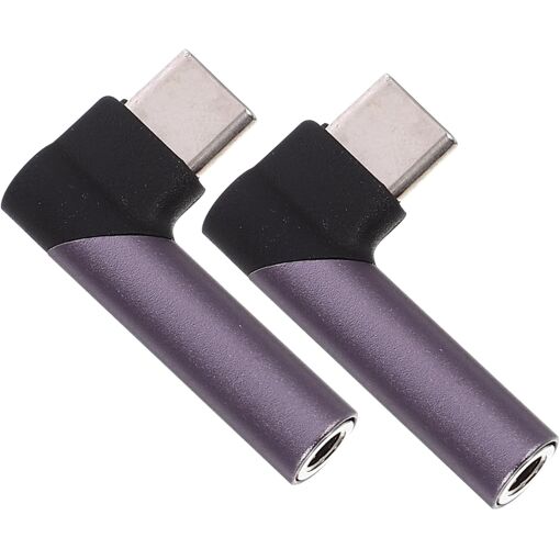 Subzonal 2-Piece USB-C to Jack Headphone Adapter