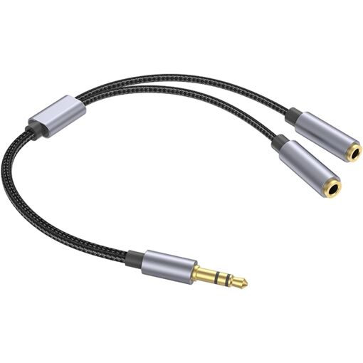 Subzonal 3.5mm Audio Y Adapter - Headset Splitter