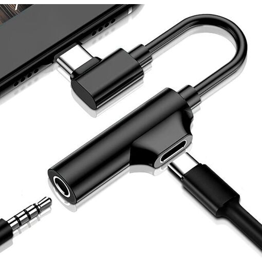 USB C to 3.5mm Headphone Adapter - Audio Converter for High-Res Audio