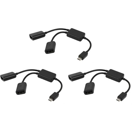 Hub de câble Subzonal 3X avec adaptateur OTG Micro-USB
