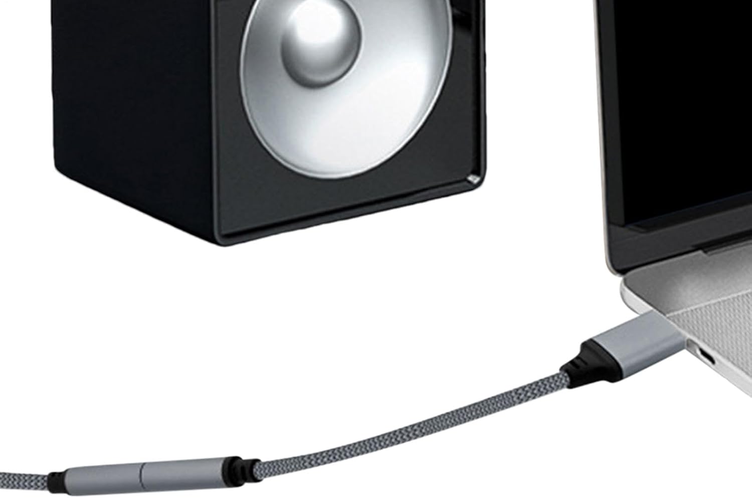 Subzonal USB Audio Adapter - Stereo Converter for Headphones