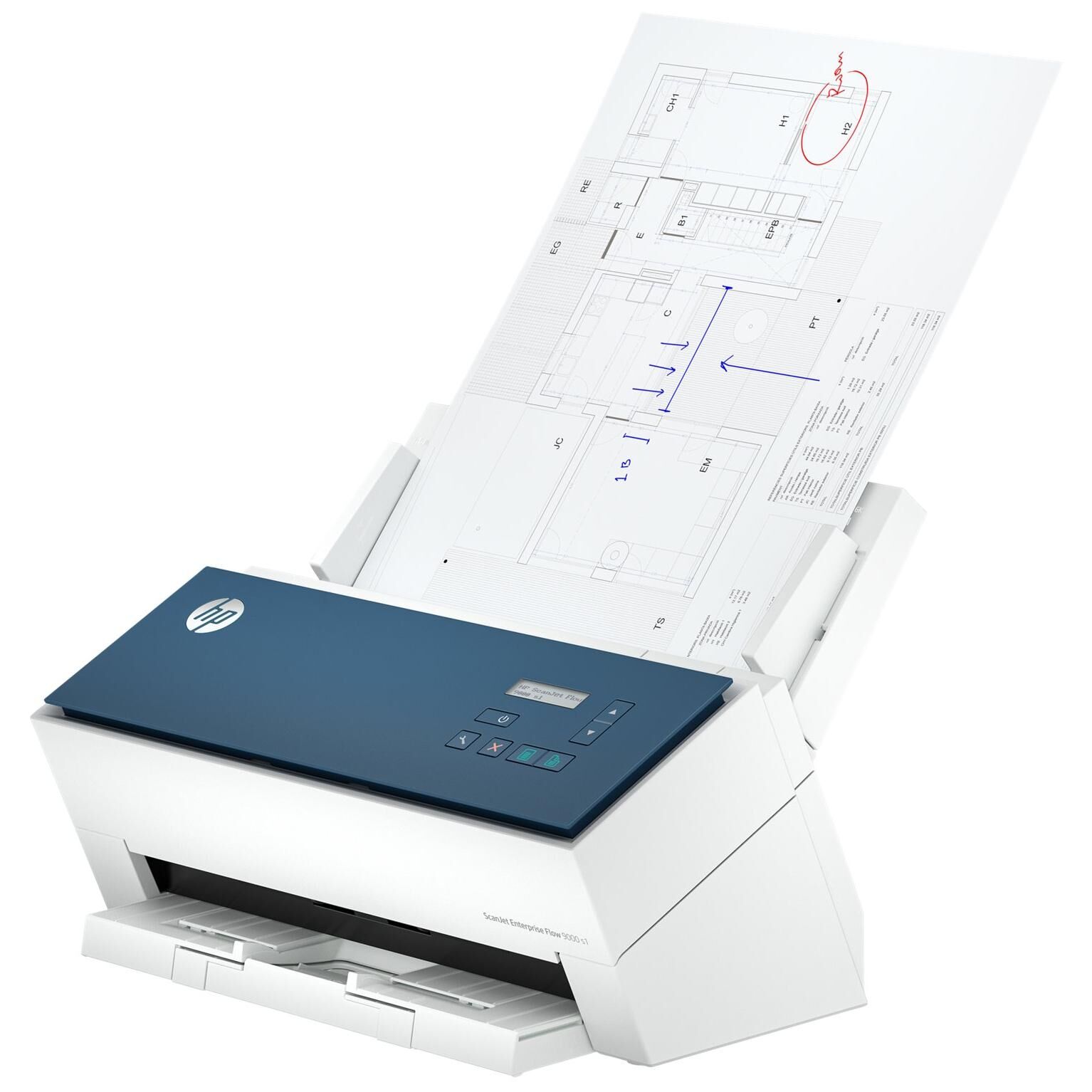 HP ScanJet Enterprise Flow 9000 s1 Document Scanner