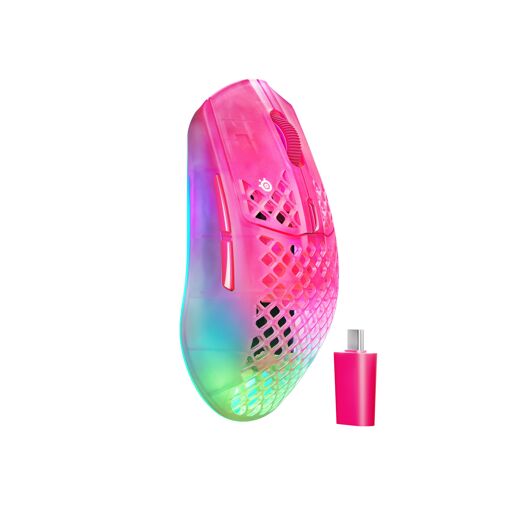 SteelSeries Aerox 3 Wireless Gen 2 - Nube Magenta