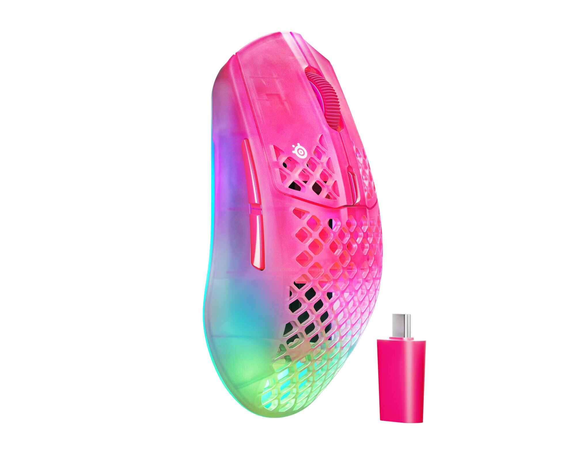SteelSeries Aerox 3 Wireless Gen 2 - Magenta Haze