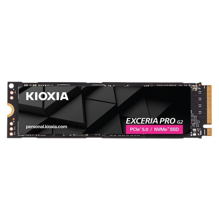 SSD Kioxia Exceria Pro G2 de 2048 GB (Interno, M.2 2280 S3-M, PCIe 5.0 x4 NVMe)