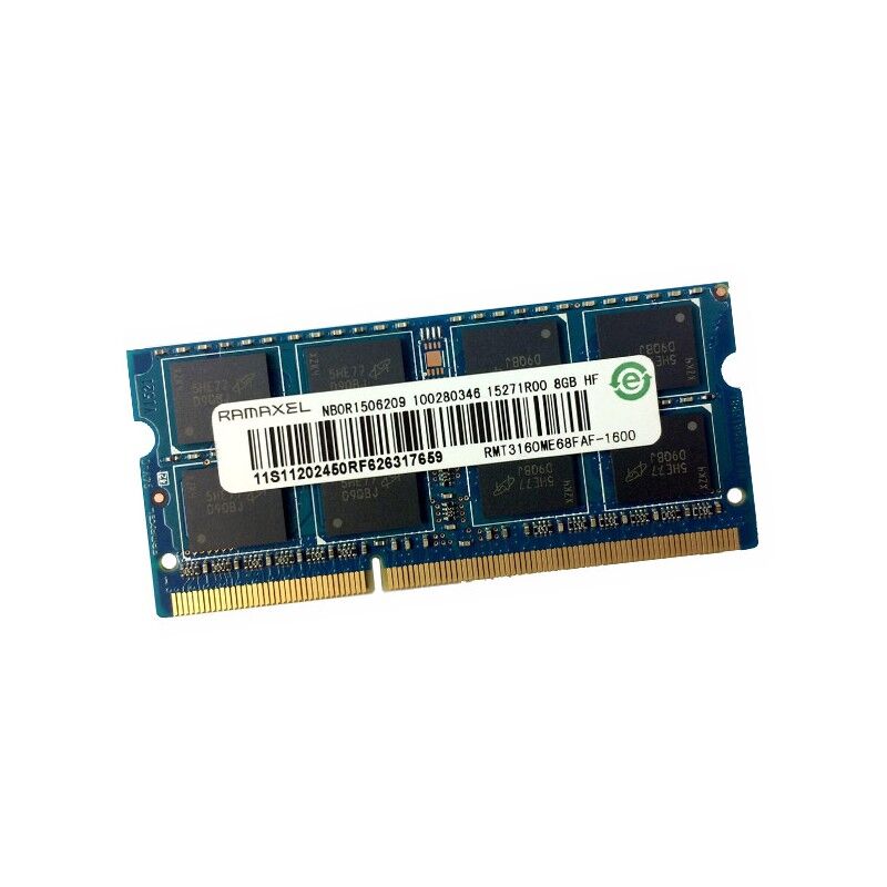 Ramaxel 8GB DDR3 SODIMM 1600MHz Laptop Memory (RMT3160ME68FAF-1600)