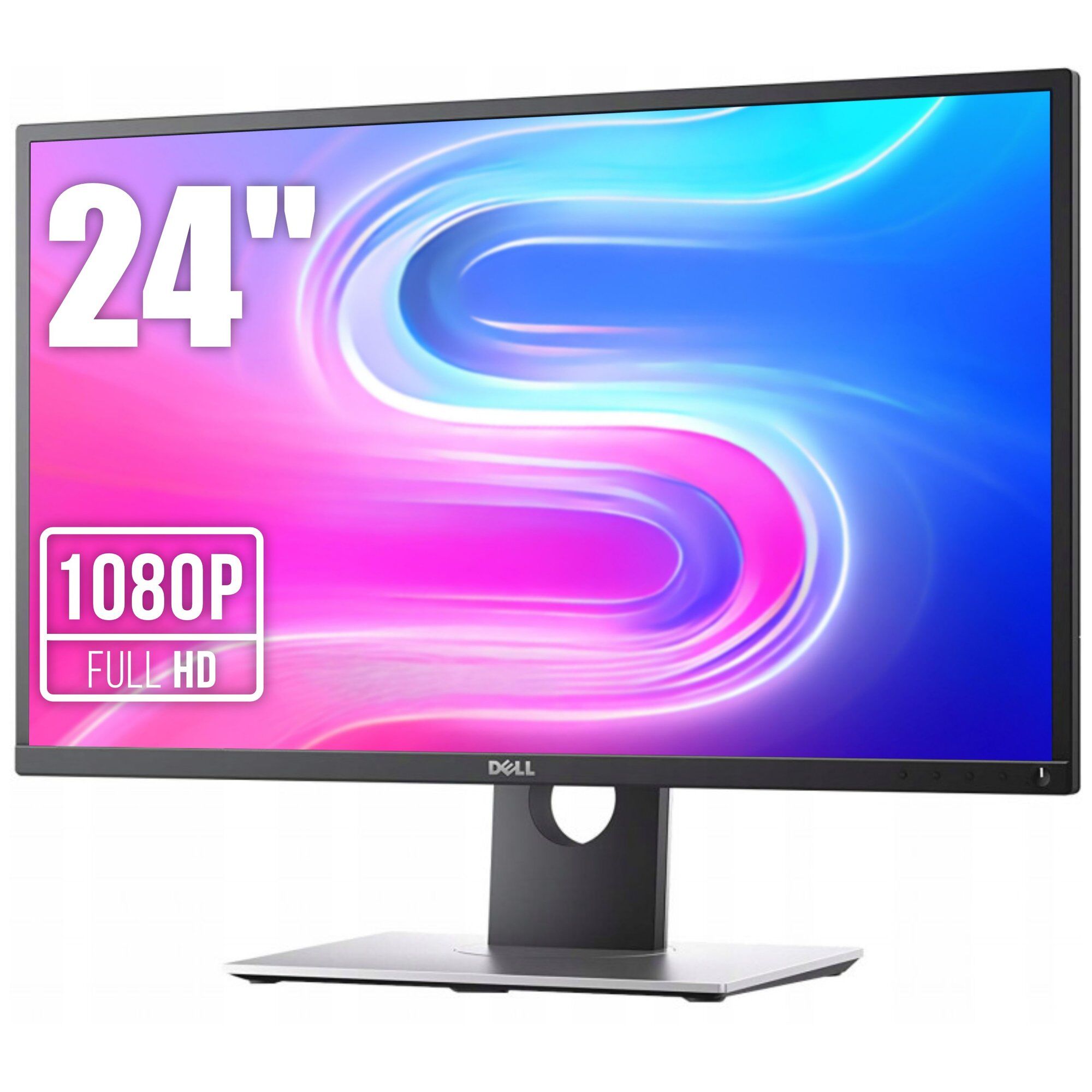 Monitor Dell P2417H de 24 pulgadas con pantalla IPS LED, VGA, HDMI, USB y Full HD 1920x1080