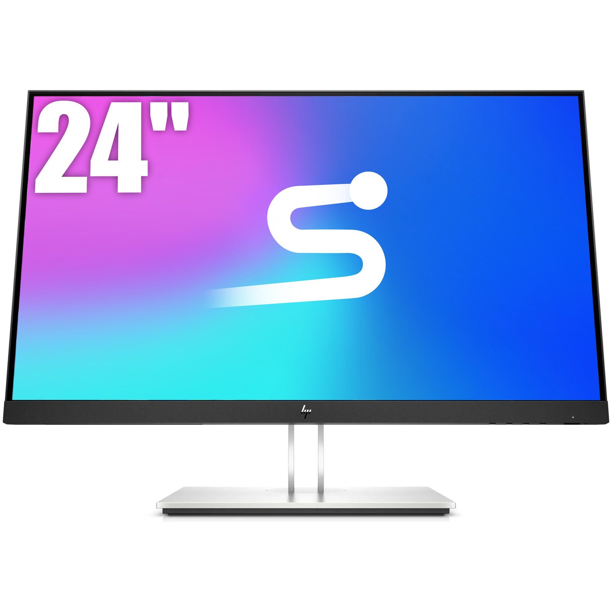 Monitor HP E24 G4 Sin Bordes de 24 Pulgadas con Pantalla LED IPS Hub USB DP HDMI Full HD 1920x1080 Clase A