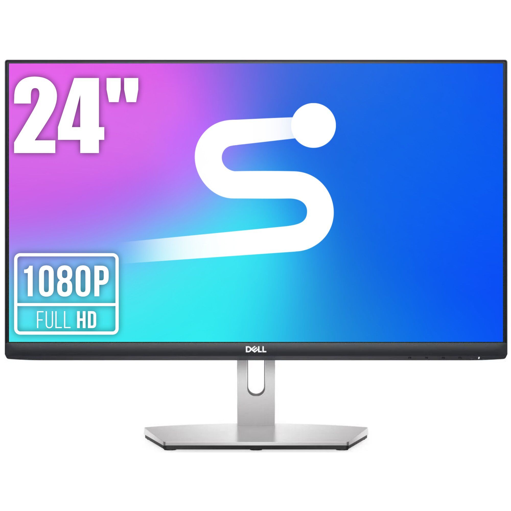 Monitoreo Dell S2421HN sin marco de 24 pulgadas LED IPS Full HD 1920x1080 75 Hz HDMI Clase A