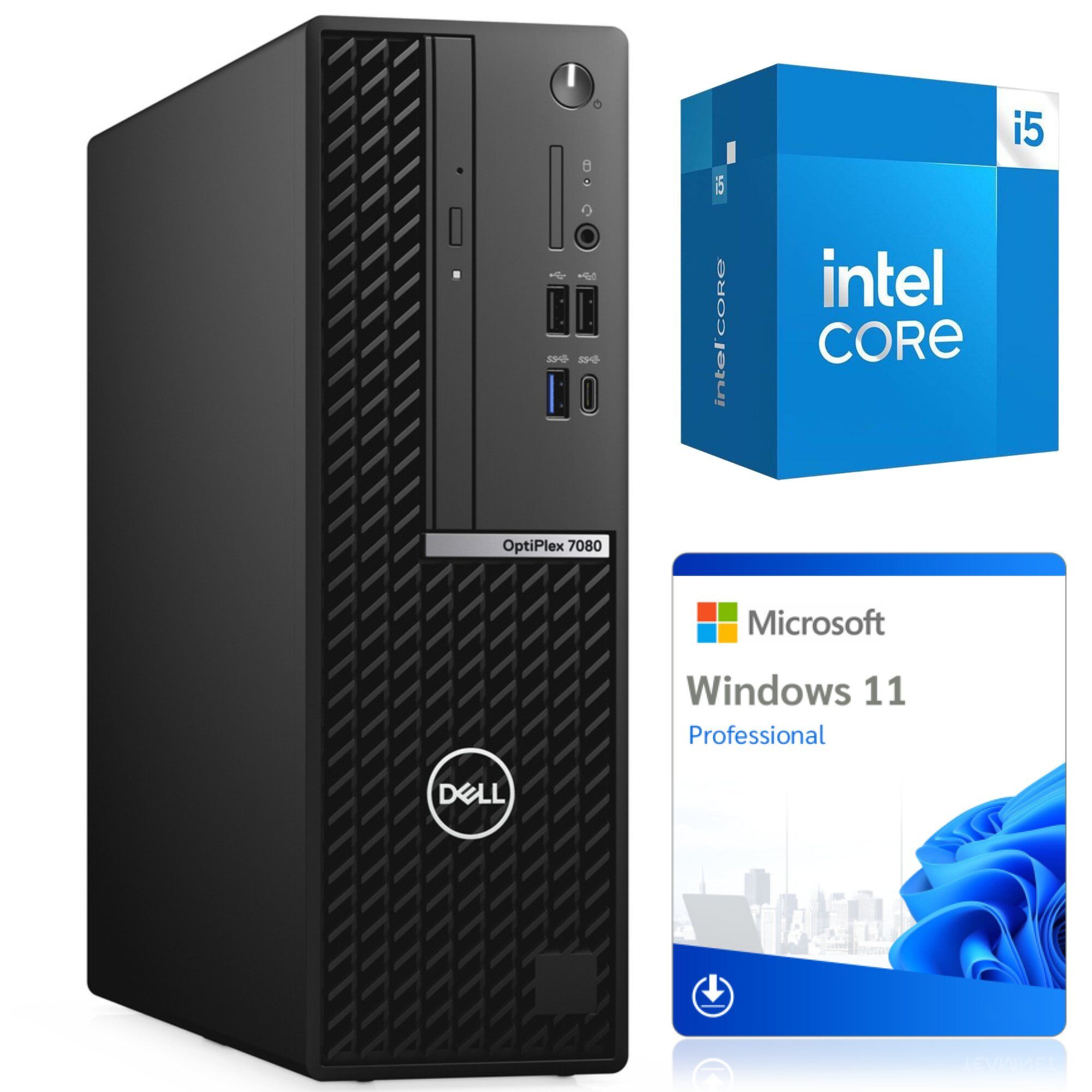 Dell OptiPlex 7080 SFF Desktop PC i5-10500 8GB 512GB SSD W11 Pro