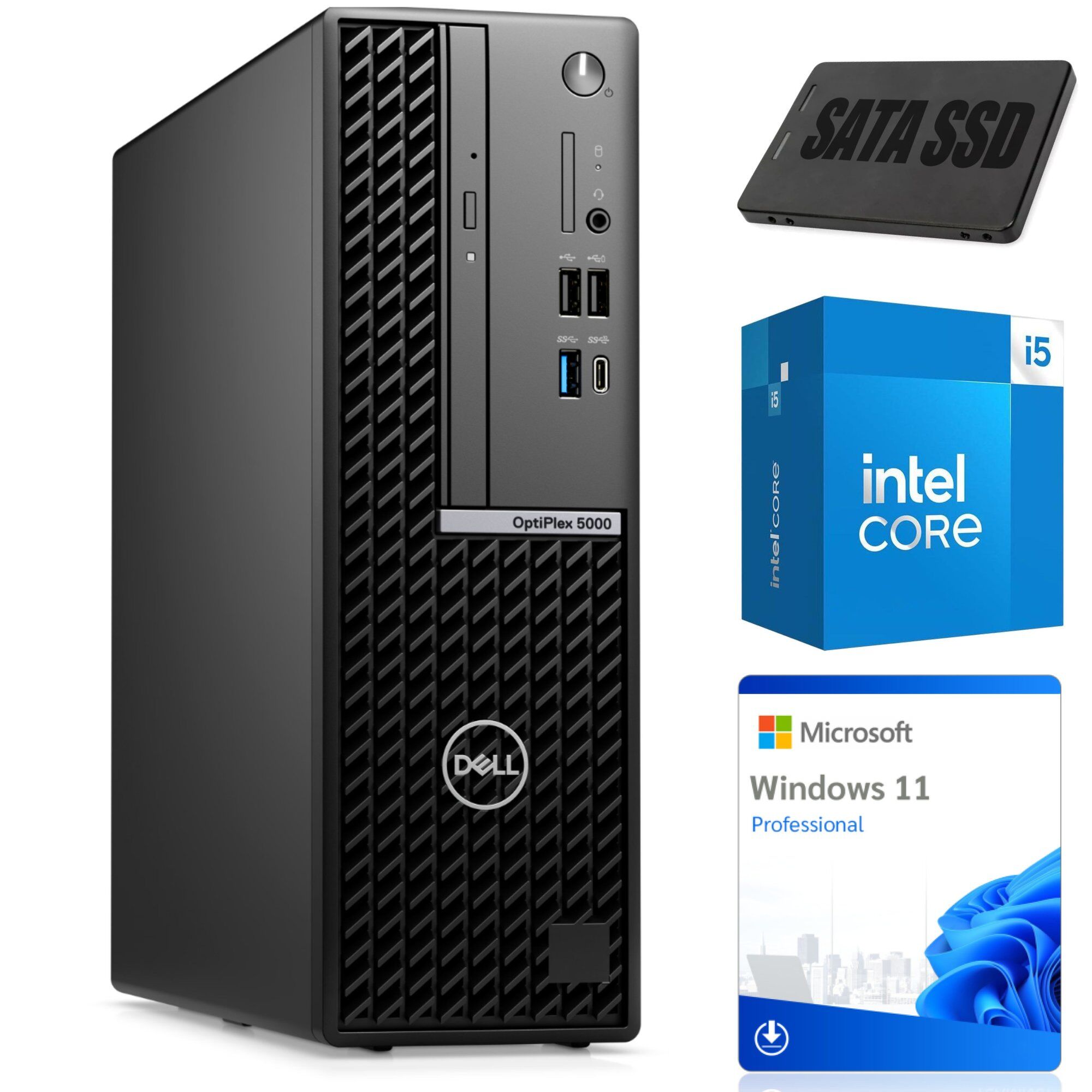 Computadora de escritorio Dell OptiPlex 5000 SFF i5-12500 16GB 1TB WiFi