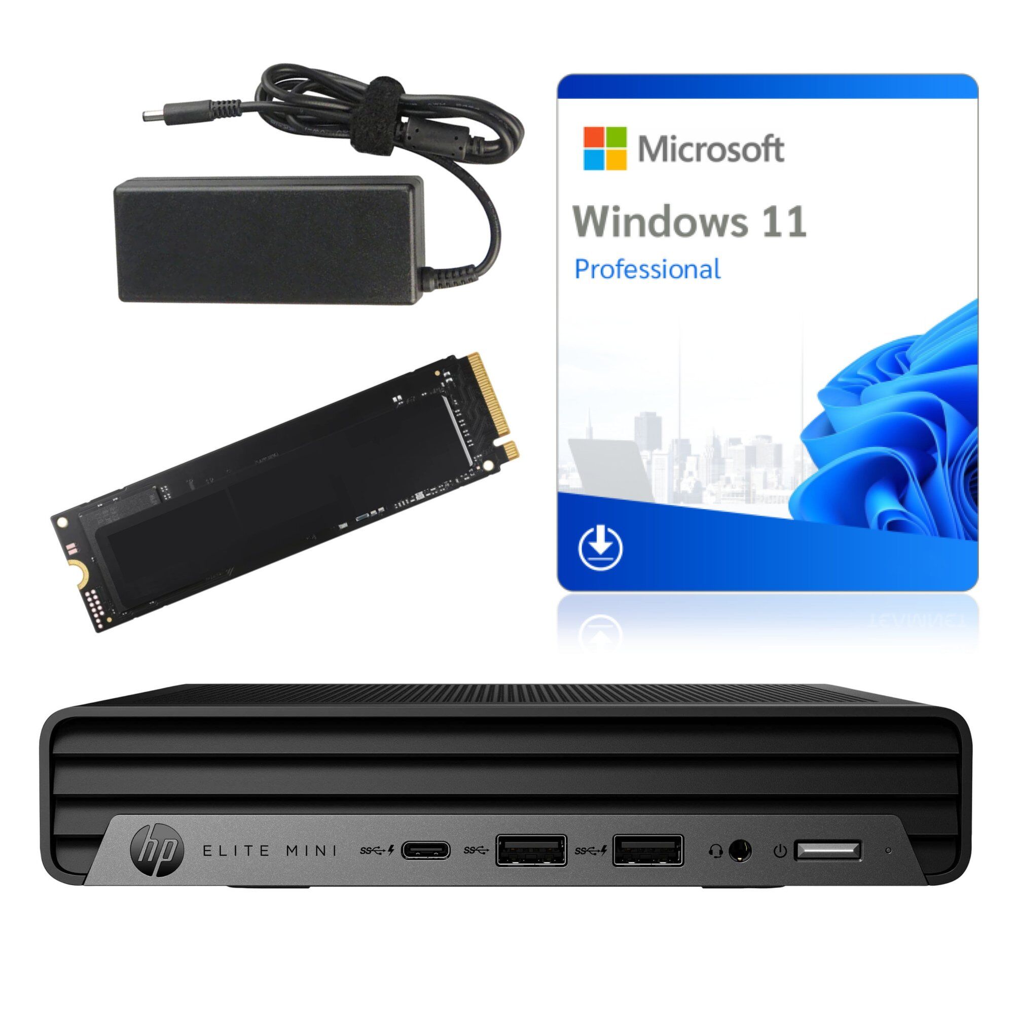 HP Elite Mini 600 G9 i5-12500 16GB 256GB SSD Win11Pro