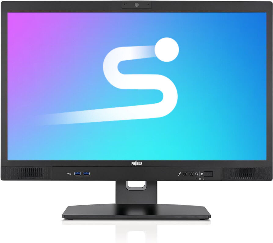 Fujitsu Esprimo K557/24 All-in-One PC i5-7500T 8GB 256GB SSD Windows 10 Home A-Class