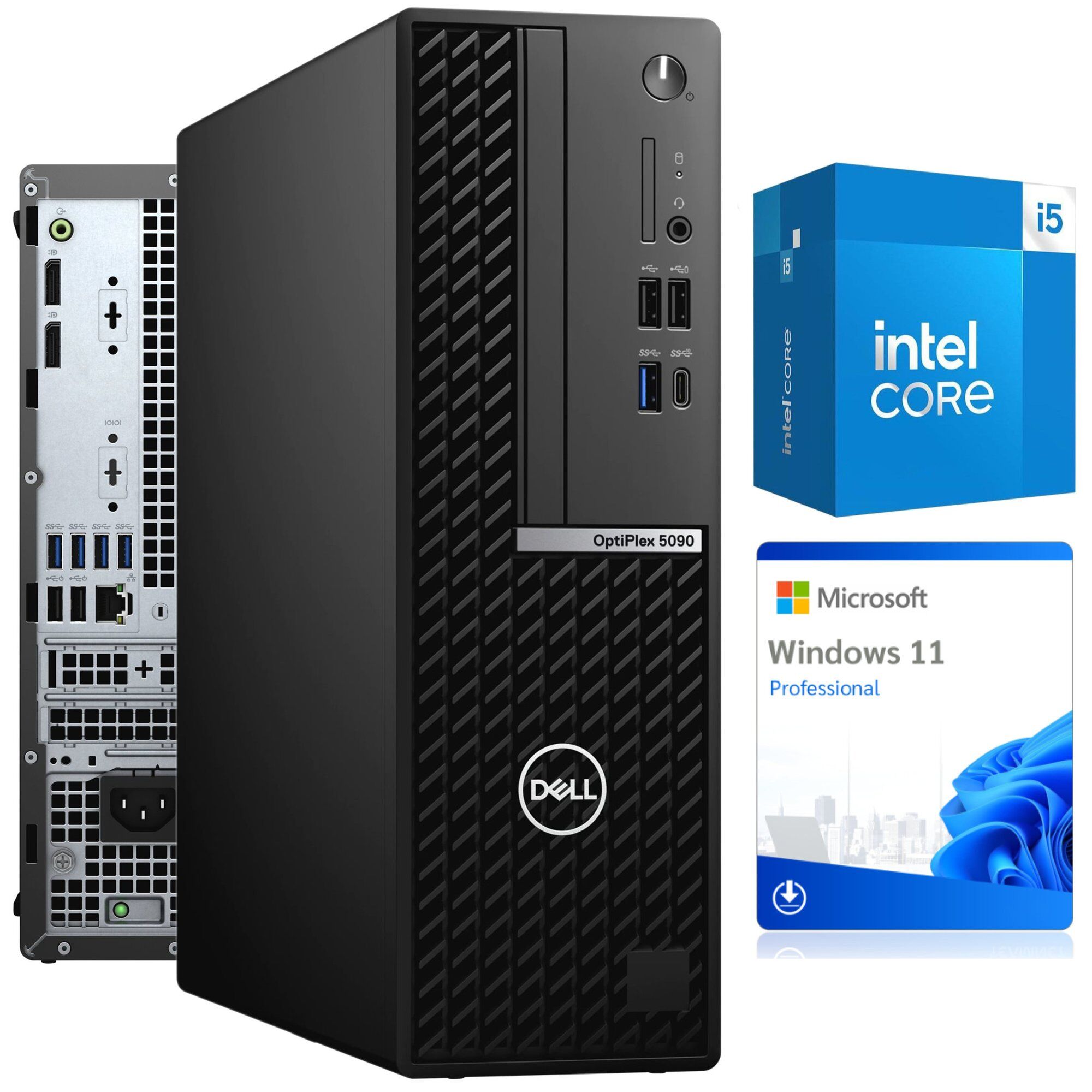 Dell OptiPlex 5090 SFF Desktop PC i5-10505 8GB 1TB HDD Win11 Pro