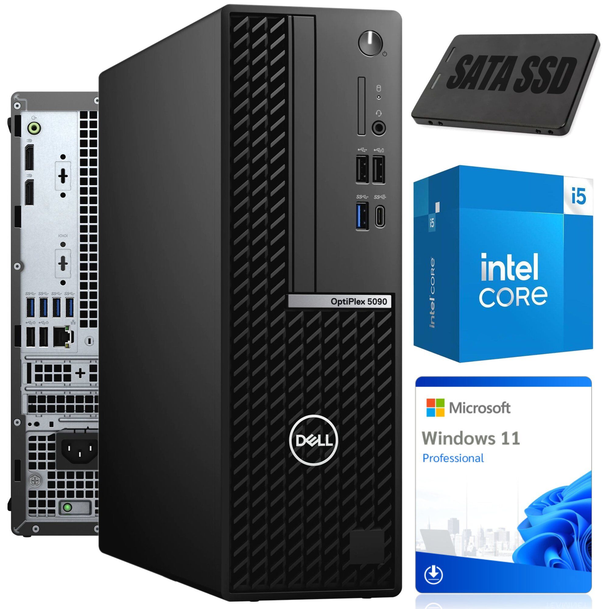Computadora de escritorio Dell OptiPlex 5090 SFF i5-10505 8GB 480GB SSD Win11Pro