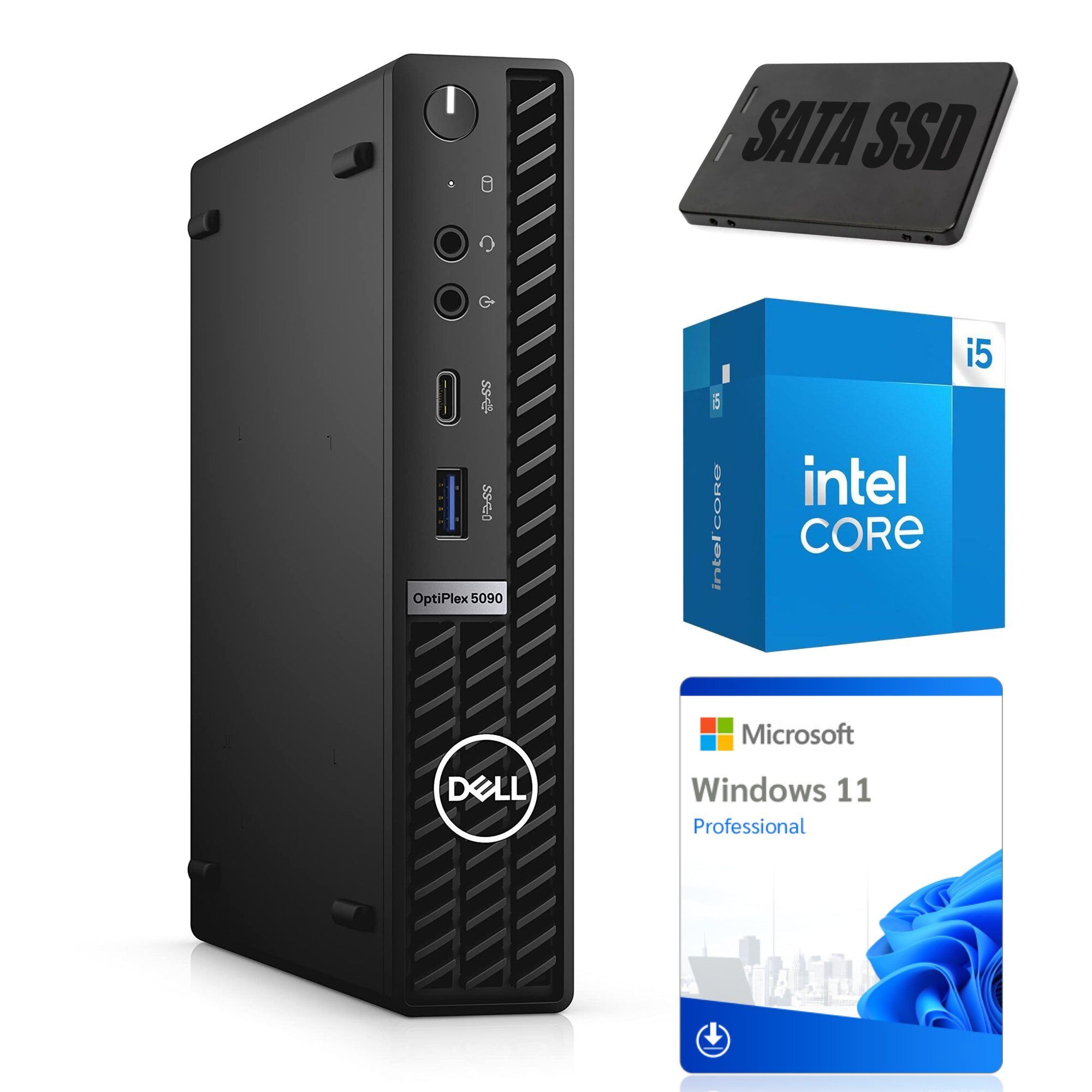 Dell Optiplex 5090 Micro i5-10500T 16GB 256GB SSD Windows 11 Pro KL