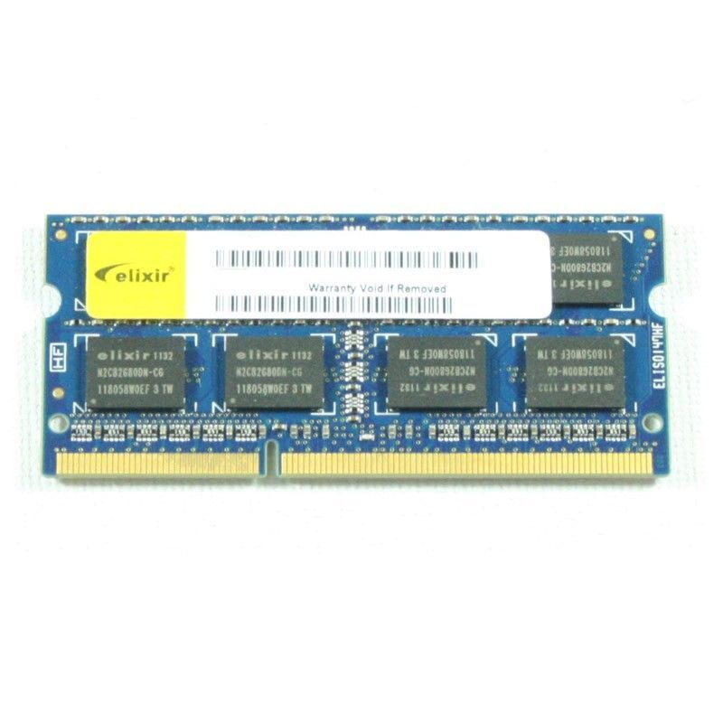 Elixir 2GB DDR3 SO-DIMM RAM (PC3-10600S, 1333MHz)