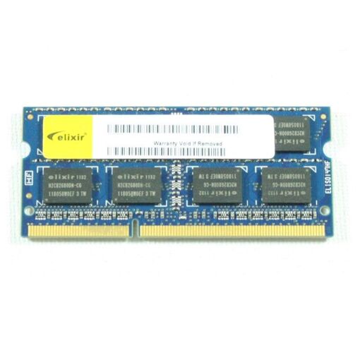 Memoria Elixir 2GB DDR3 SO-DIMM (PC3-10600S, 1333MHz)