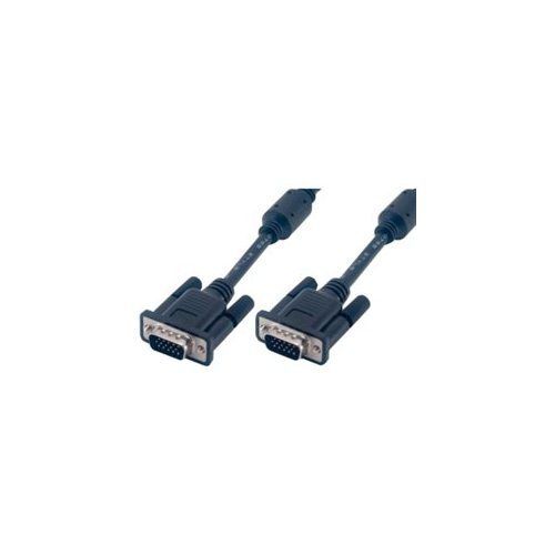 MCL Samar S-VGA HD15 Coaxial Cable, 5M, Black