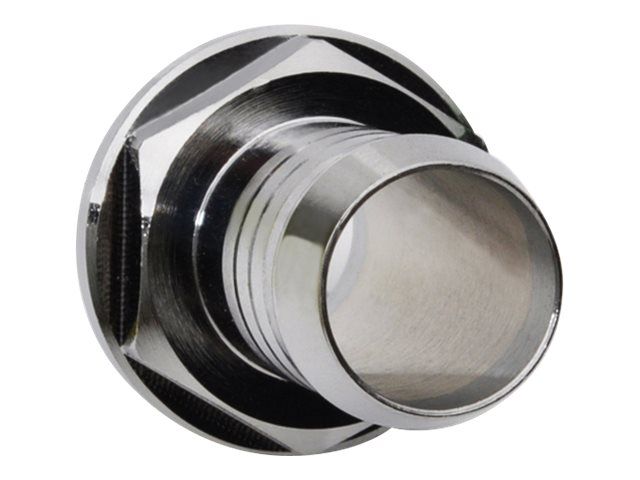 Bitspower Liquid Cooling Fitting - Straight 1/4 Inch AG to 10mm ID - Bright Silver