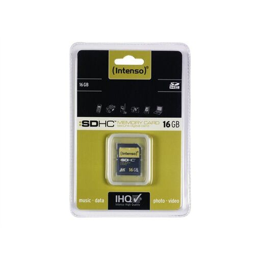 Intenso SDHC 16GB Flash Memory Card