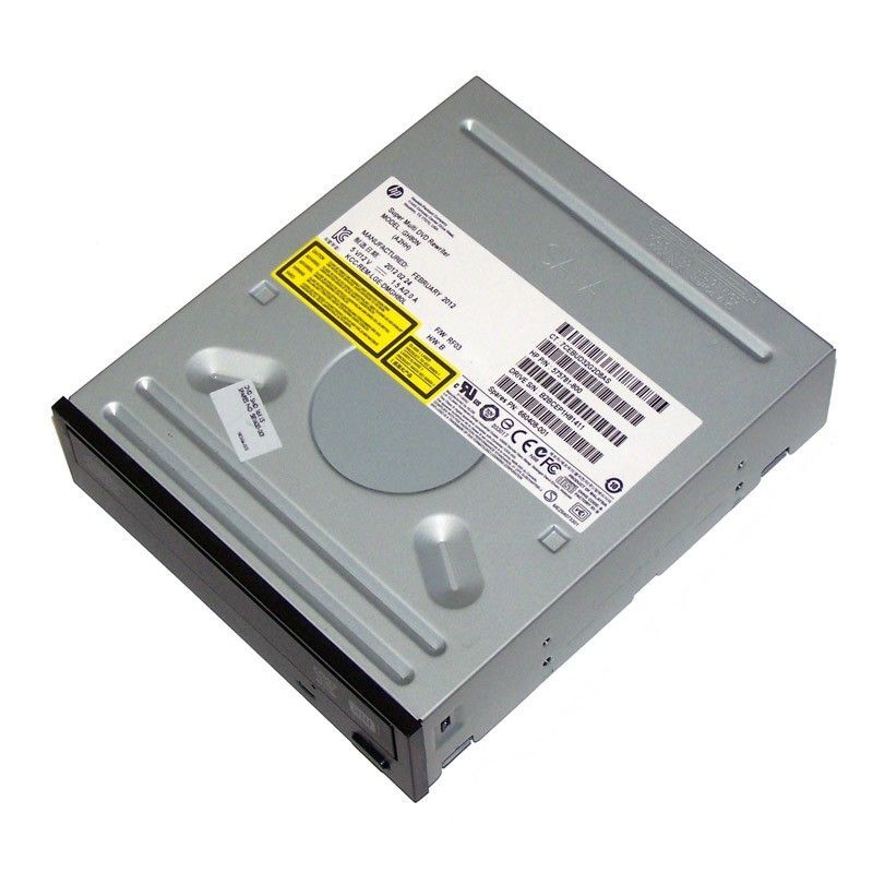 HP GH80N 5.25" Internal DVD Double Layer Recorder - Black