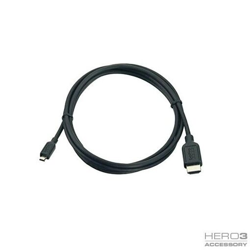 Cable GoPro HDMI - 19 pines tipo C mini HDMI macho a HDMI macho - 1,8 m