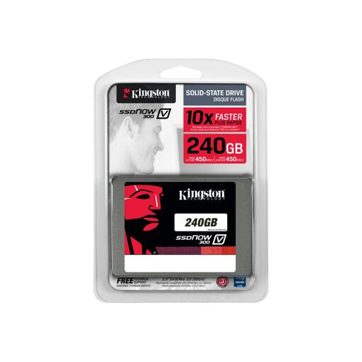 SSD Kingston SSDNow V300 - 240 GB, interno, 2.5', SATA 6 Gb/s