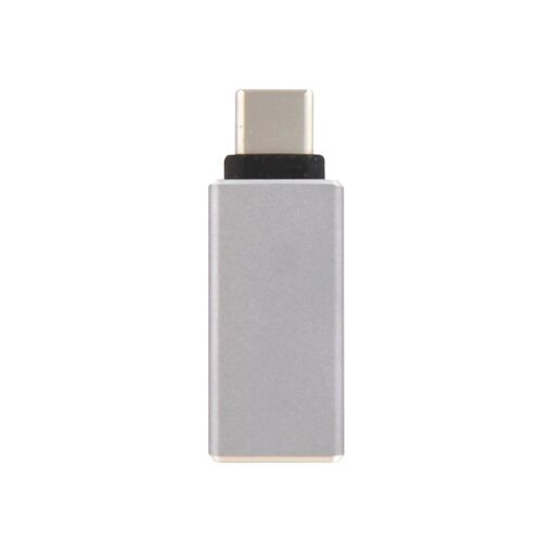Adaptateur USB TNB - USB-C (M) vers USB Type A (F) - USB 3.0 OTG - Gris sidéral