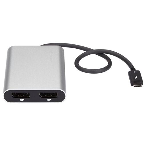 Adaptateur StarTech.com Thunderbolt 3 vers Double DisplayPort - 4K 60 Hz - Compatible Mac et Windows (TB32DP2T)