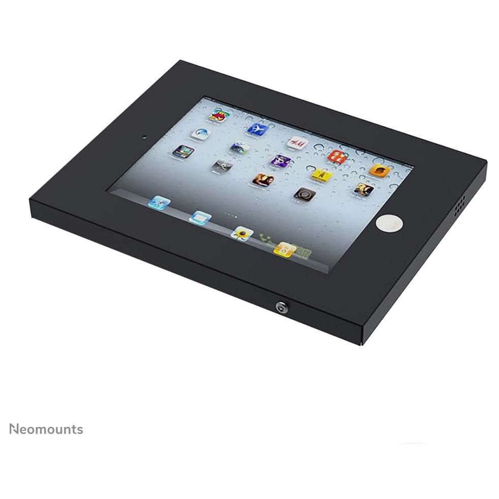 Neomounts IPAD2N-UN20BLACK Wall Mount for 9.7" Tablet - Lockable