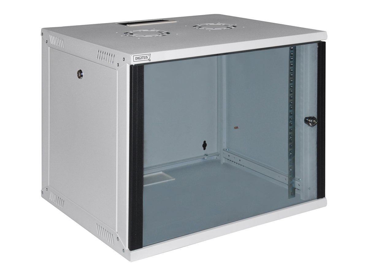 Digitus SoHoline 12U Wall-Mounted Cabinet (Gray, RAL 7035)