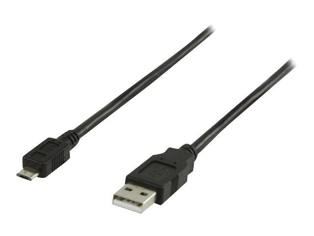 Nedis Valueline USB Cable - 50cm, Black