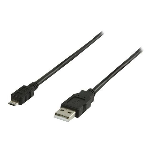 Nedis Valueline USB Cable - 50cm, Black